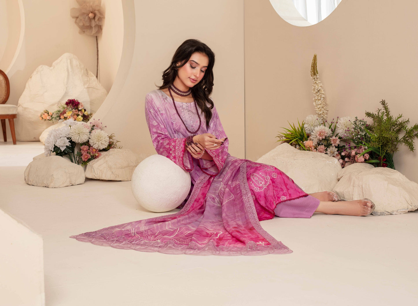 Pehli-Nazar Visocse Banna Dora Embroidered D-08