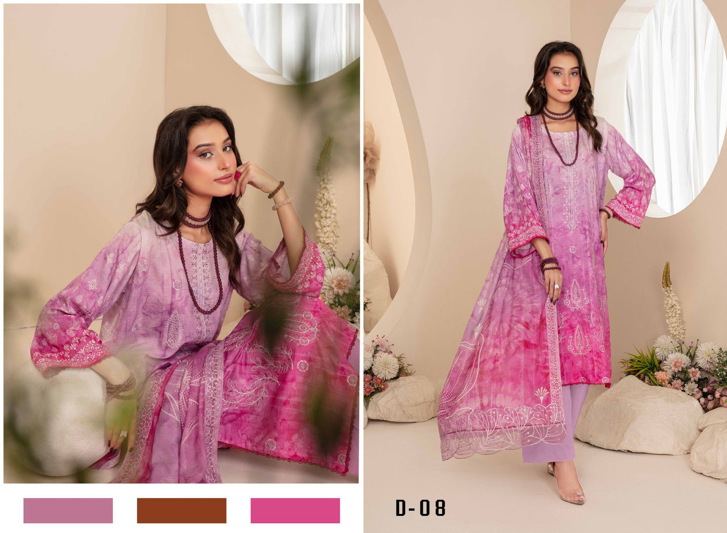 Pehli-Nazar Visocse Banna Dora Embroidered D-08
