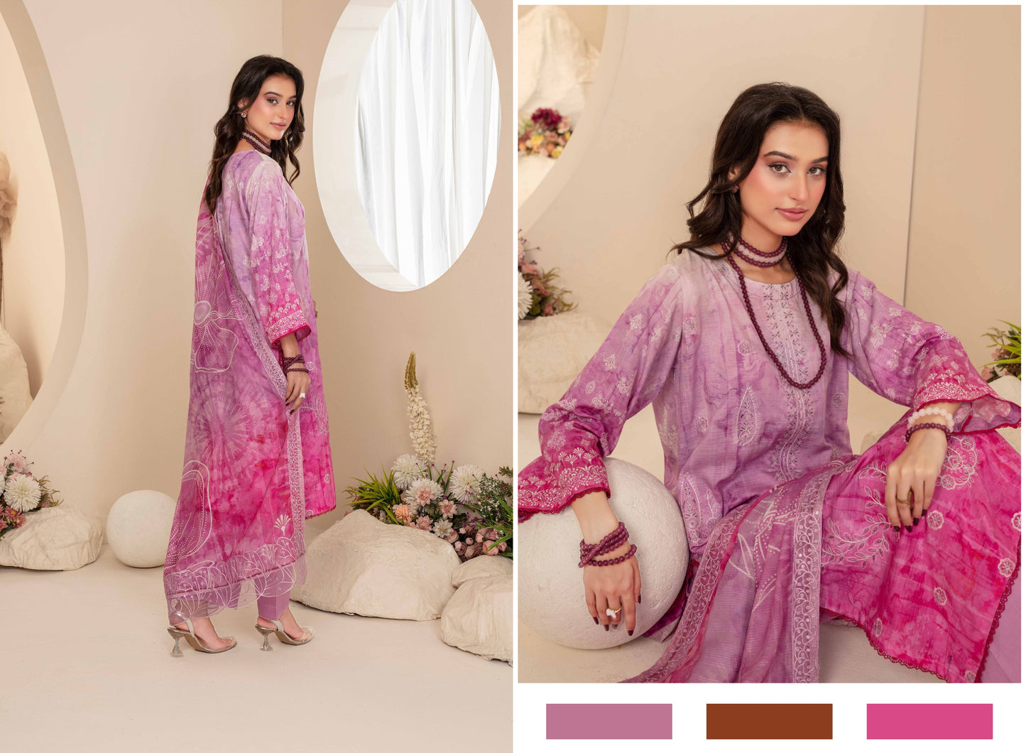Pehli-Nazar Visocse Banna Dora Embroidered D-08