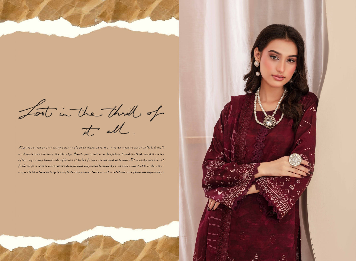 Pehli-Nazar Visocse Banna Dora Embroidered D-10
