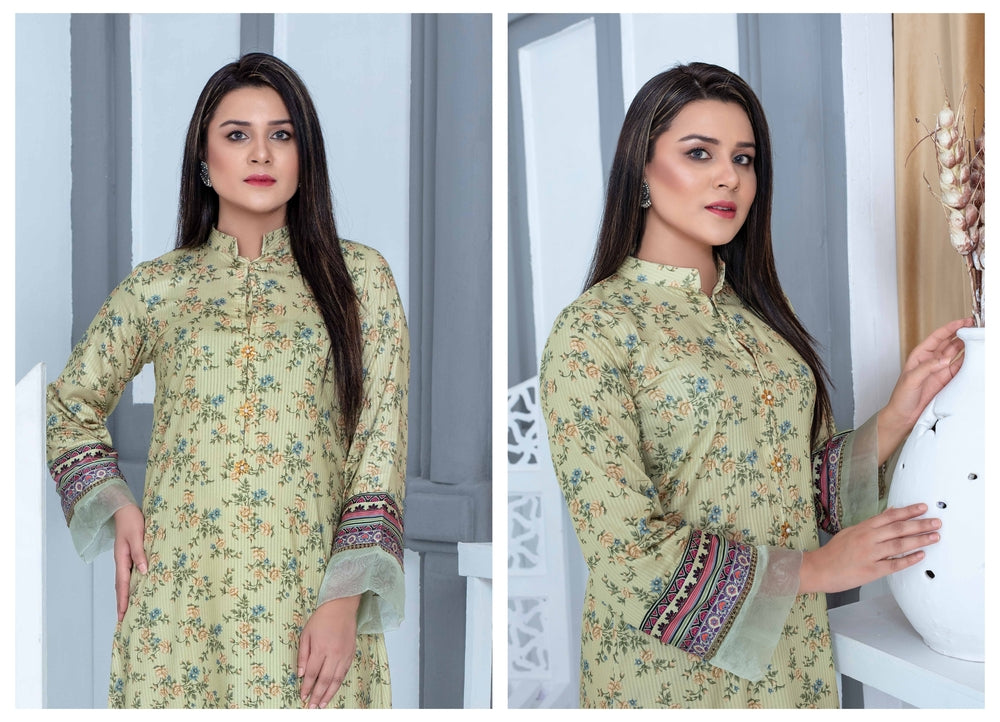 Pret Linen Printed 2pc 03 - Waheed Javaid Collections