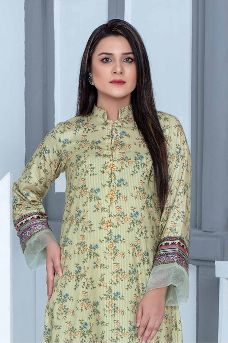 Pret Linen Printed 2pc D#7