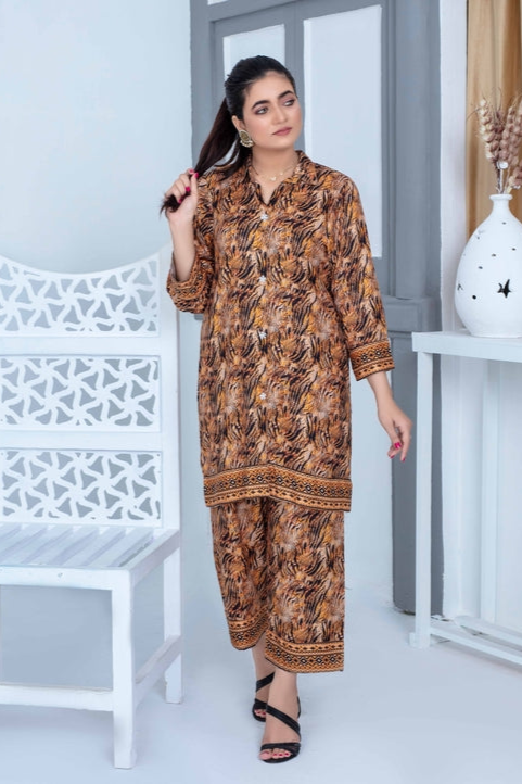 Pret Linen Printed 2pc D#6