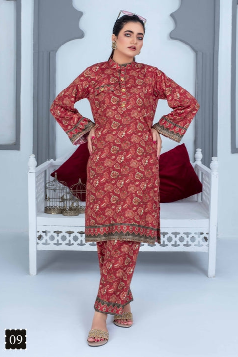 Pret Linen Printed 2pc D#1