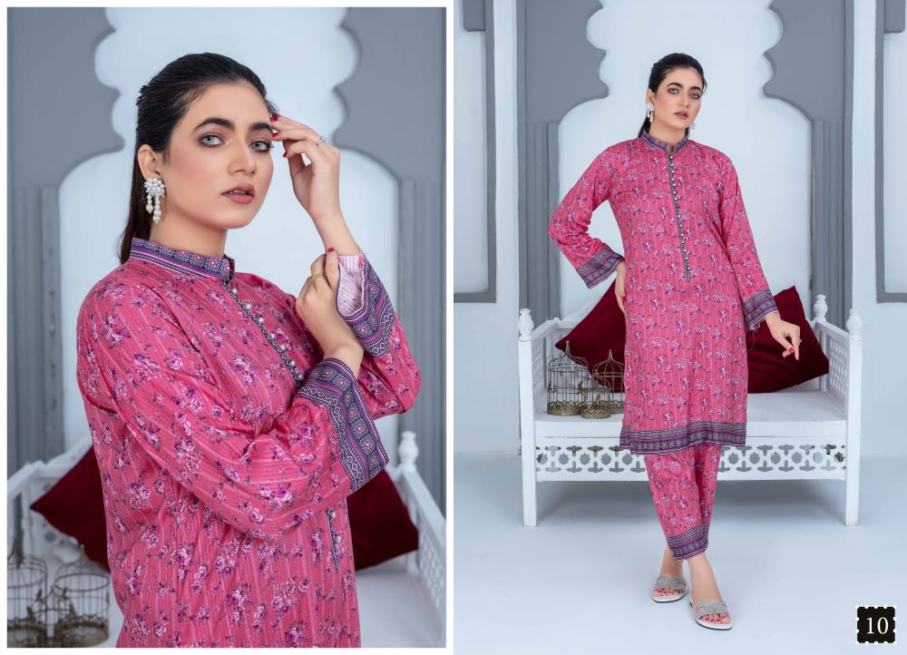 Pret Linen Printed 2pc 10 - Waheed Javaid Collections
