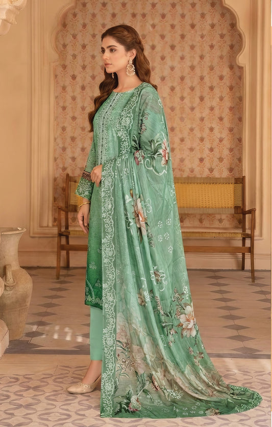 Pretty Girl RangNoor Lawn Embroidered 3 Piece 13 - Waheed Javaid Collections