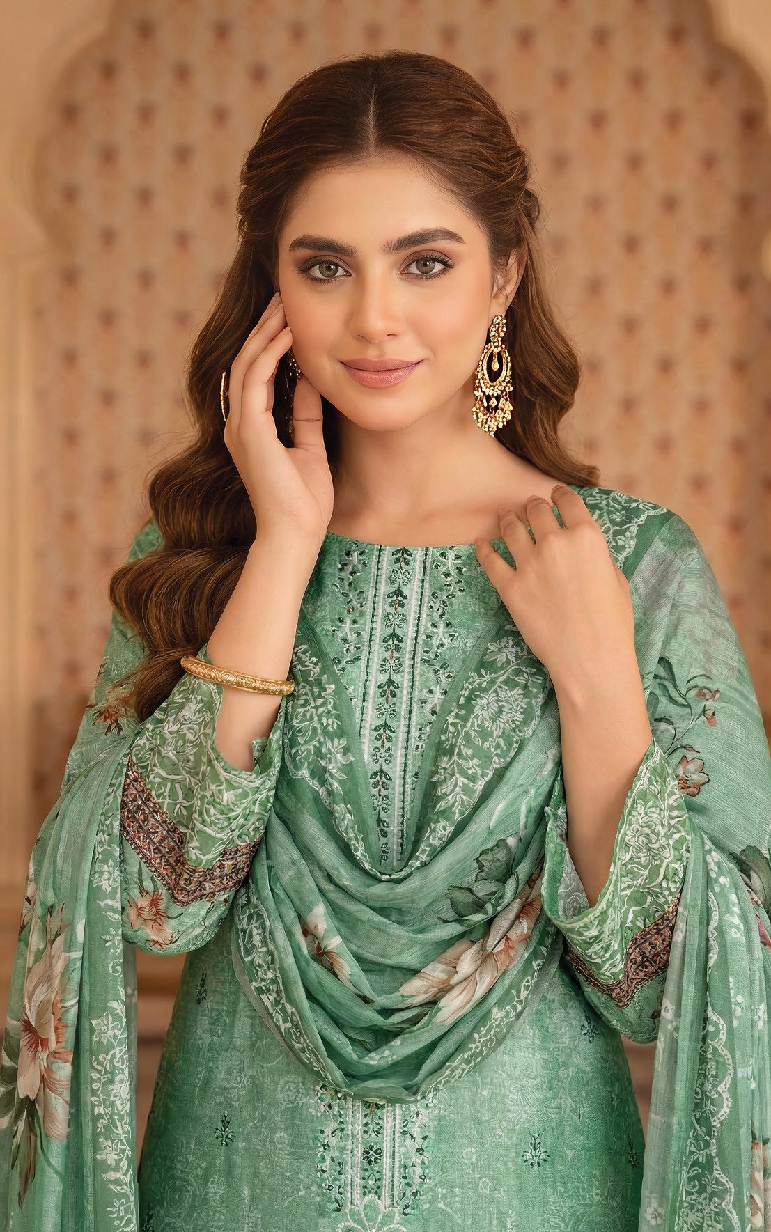 Pretty Girl RangNoor Lawn Embroidered 3 Piece 13 - Waheed Javaid Collections