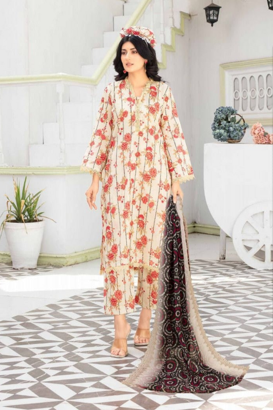 Mahak By Gul-E-Rukh 3 Piece Full Print M#06