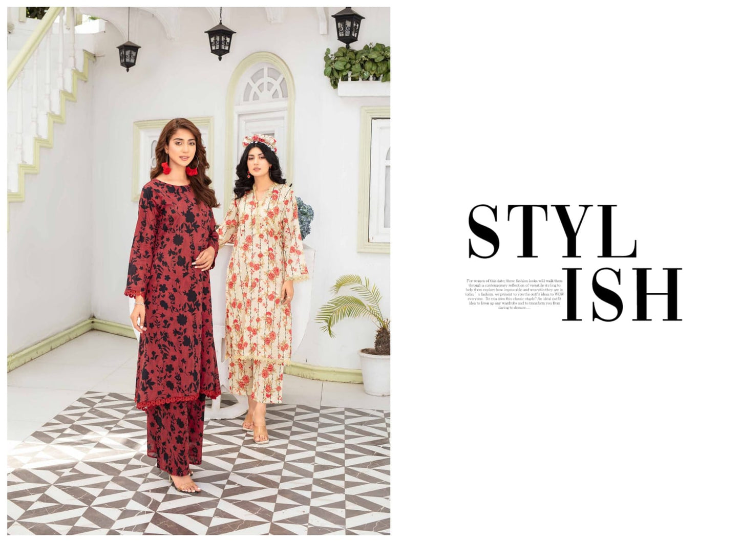 Mahak By Gul-E-Rukh 3 Piece Full Print - Waheed Javaid Collections