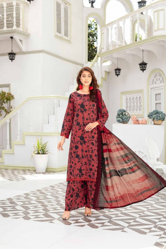 Mahak by Gul-E-Rukh 3 Piece Full Print M#05