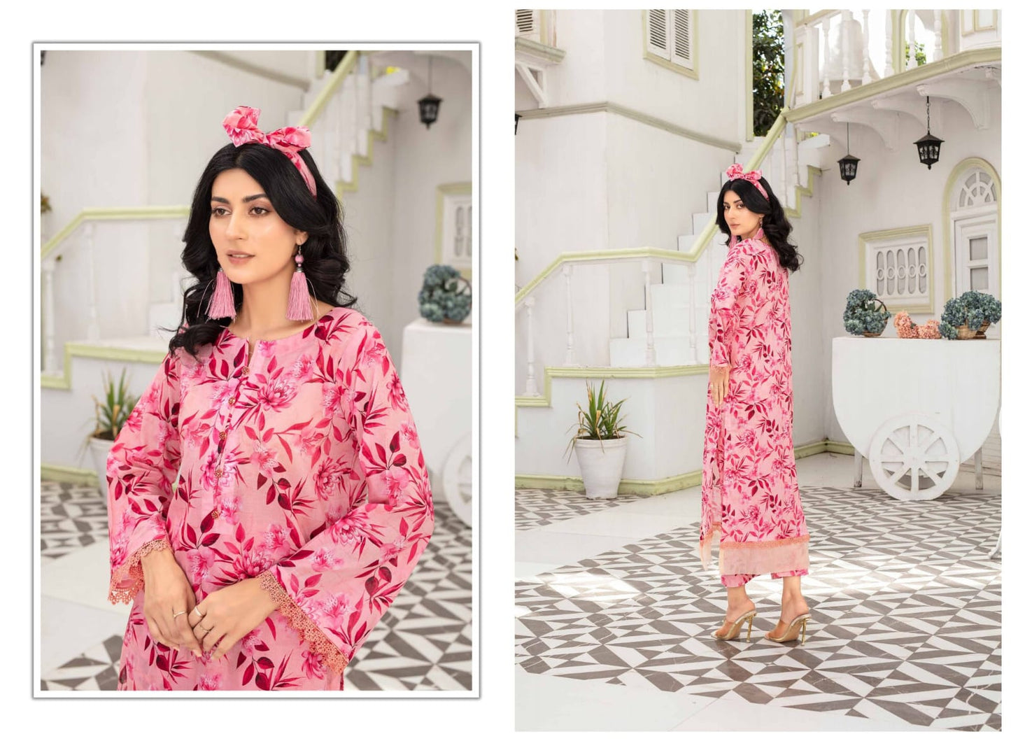 Mahak By Gul-E-Rukh 3 Piece Print - Waheed Javaid Collections