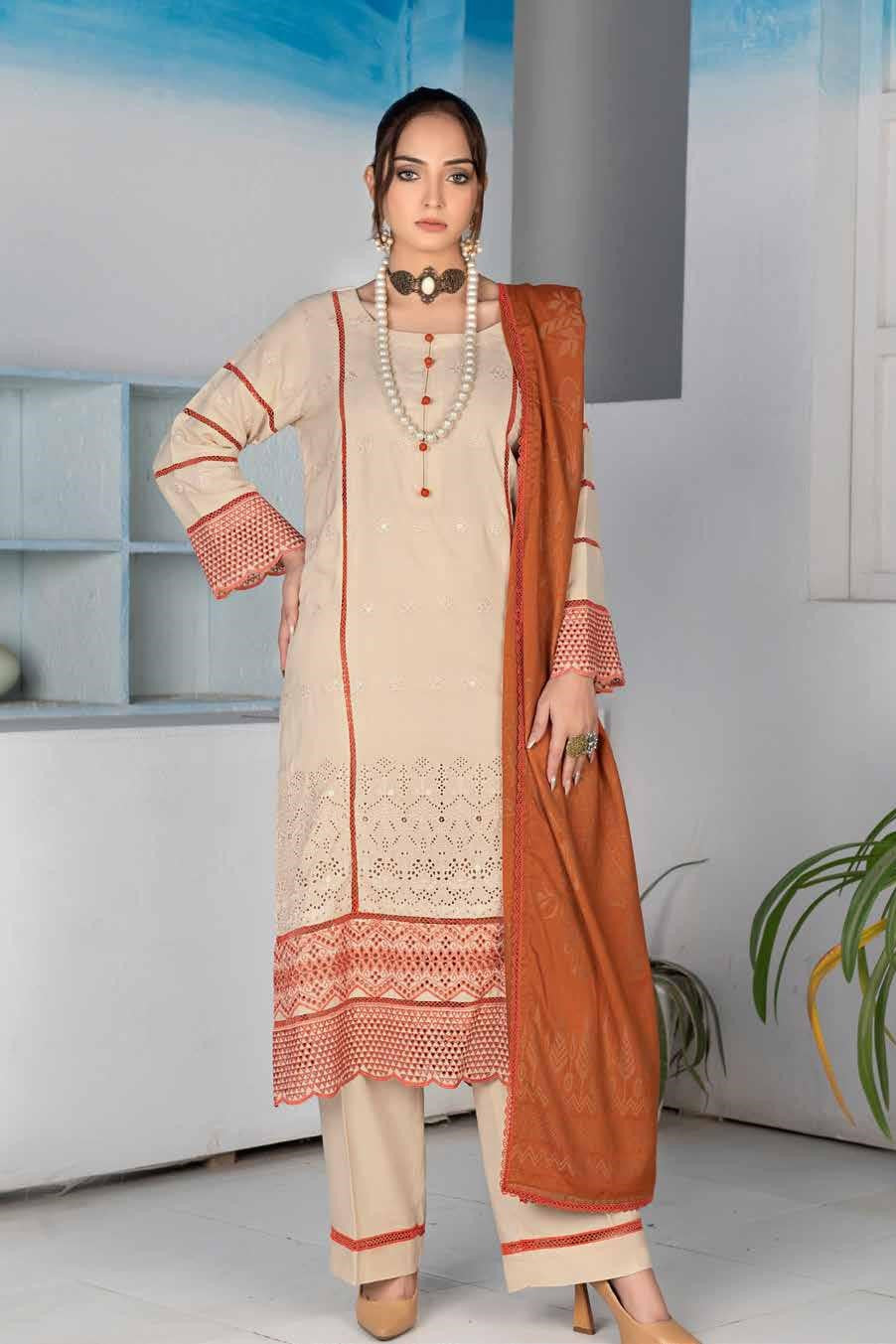 Anayat Peach Leather Wania WP-170