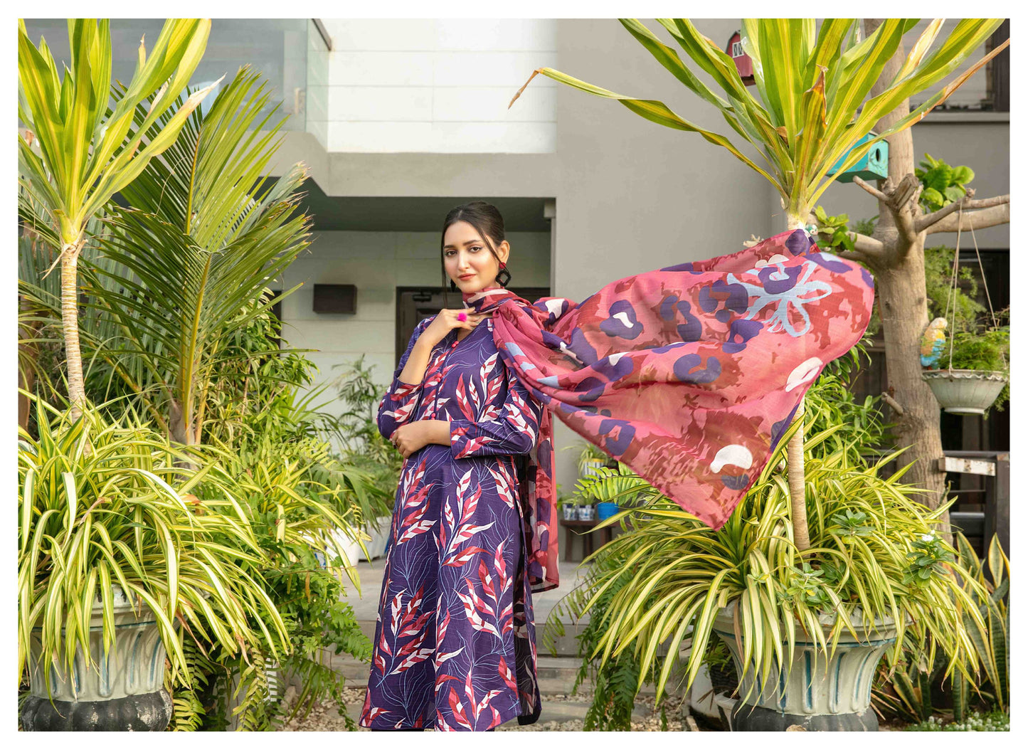 Zumra By Tawakkal 3 Piece D-1575 - Waheed Javaid Collections