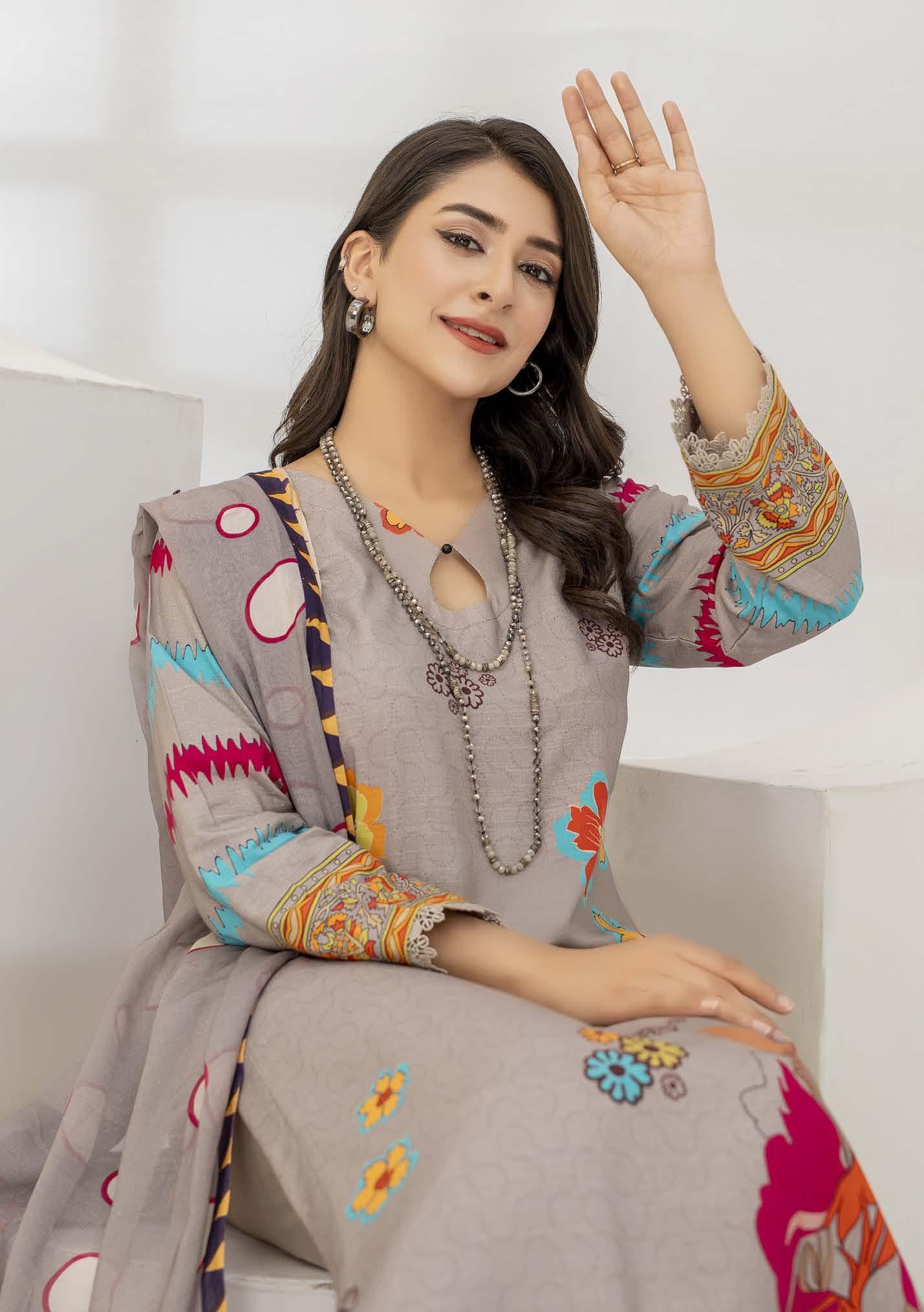 Zareen Lilen Milli 09 - Waheed Javaid Collections