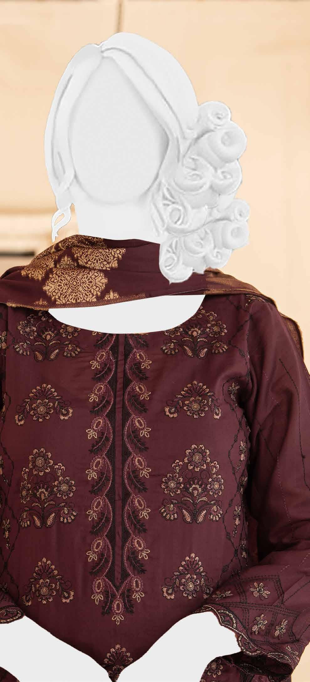Noor e Sehar embroidered 02 - Waheed Javaid Collections