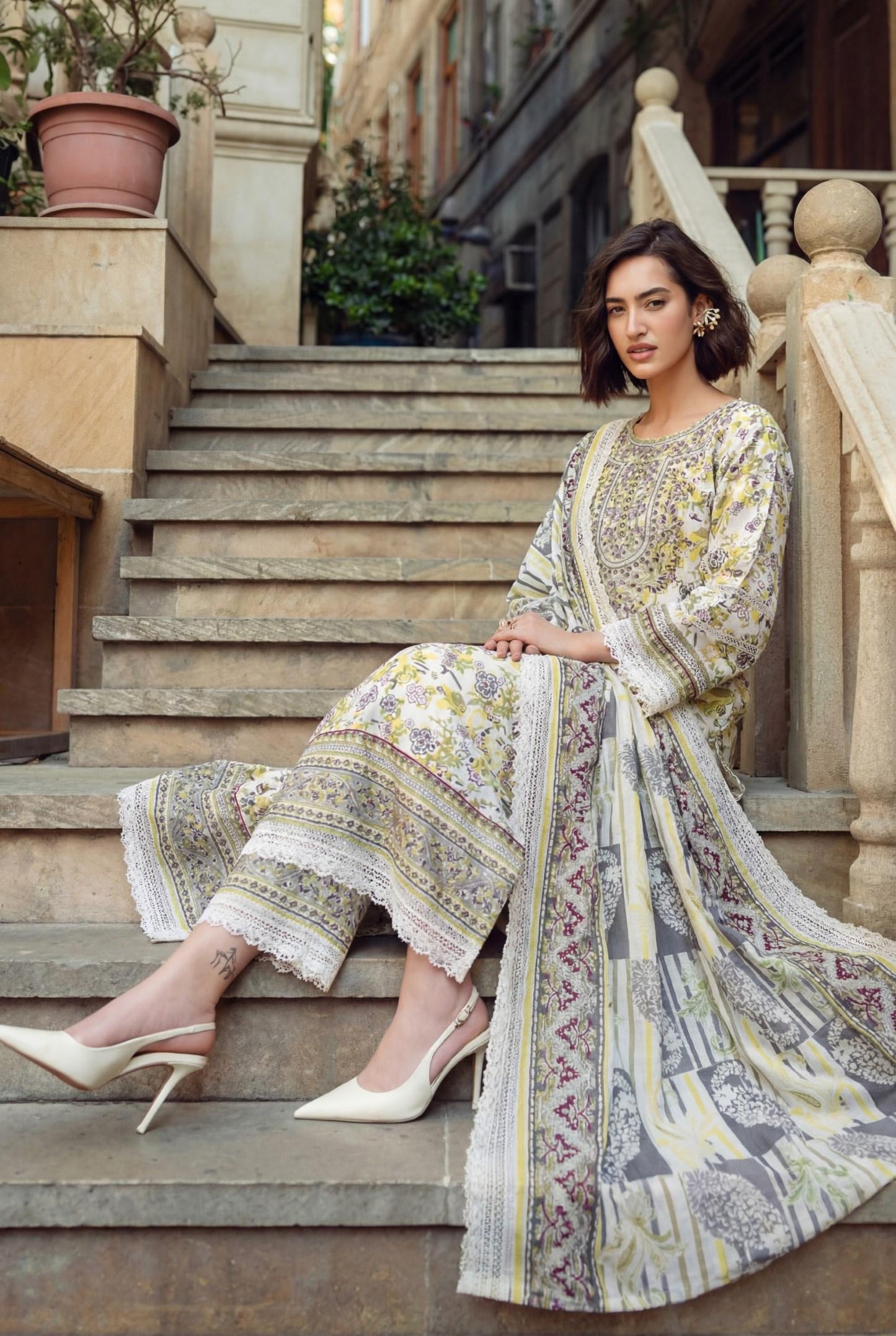 Smile Premium Lawn 3 Piece 08