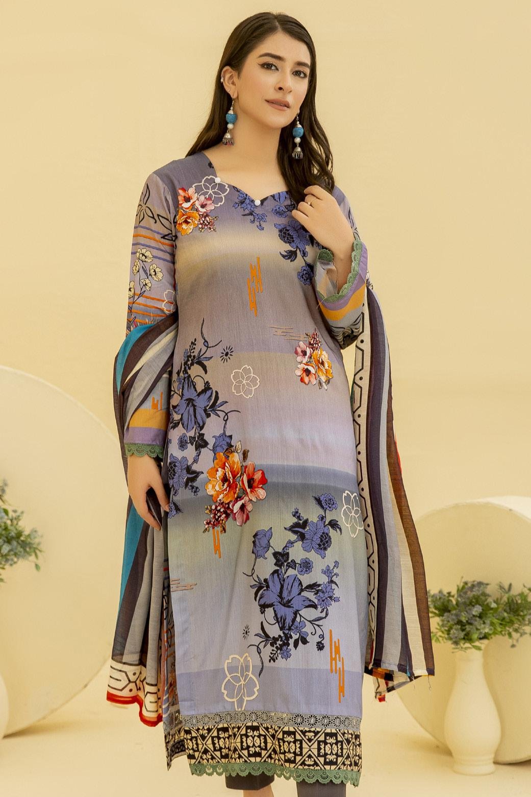SHEIN Viscose Milli 09 - Waheed Javaid Collections