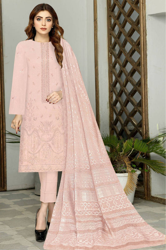 Royal Peach Leather Noor Fatima Vol-5 06 - Waheed Javaid Collections