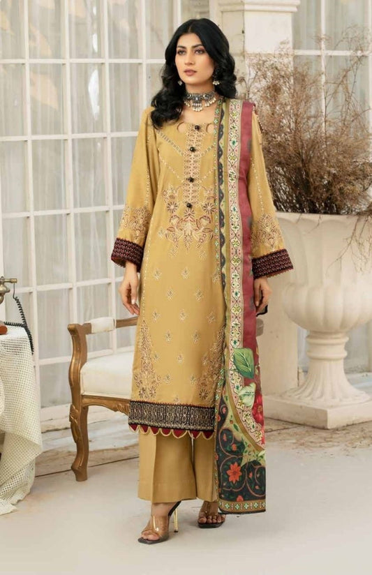 Tabeer winter Slub By Wania #WP489