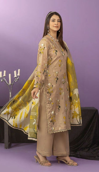 Coco Printed Premium Lawn 3 Piece 03