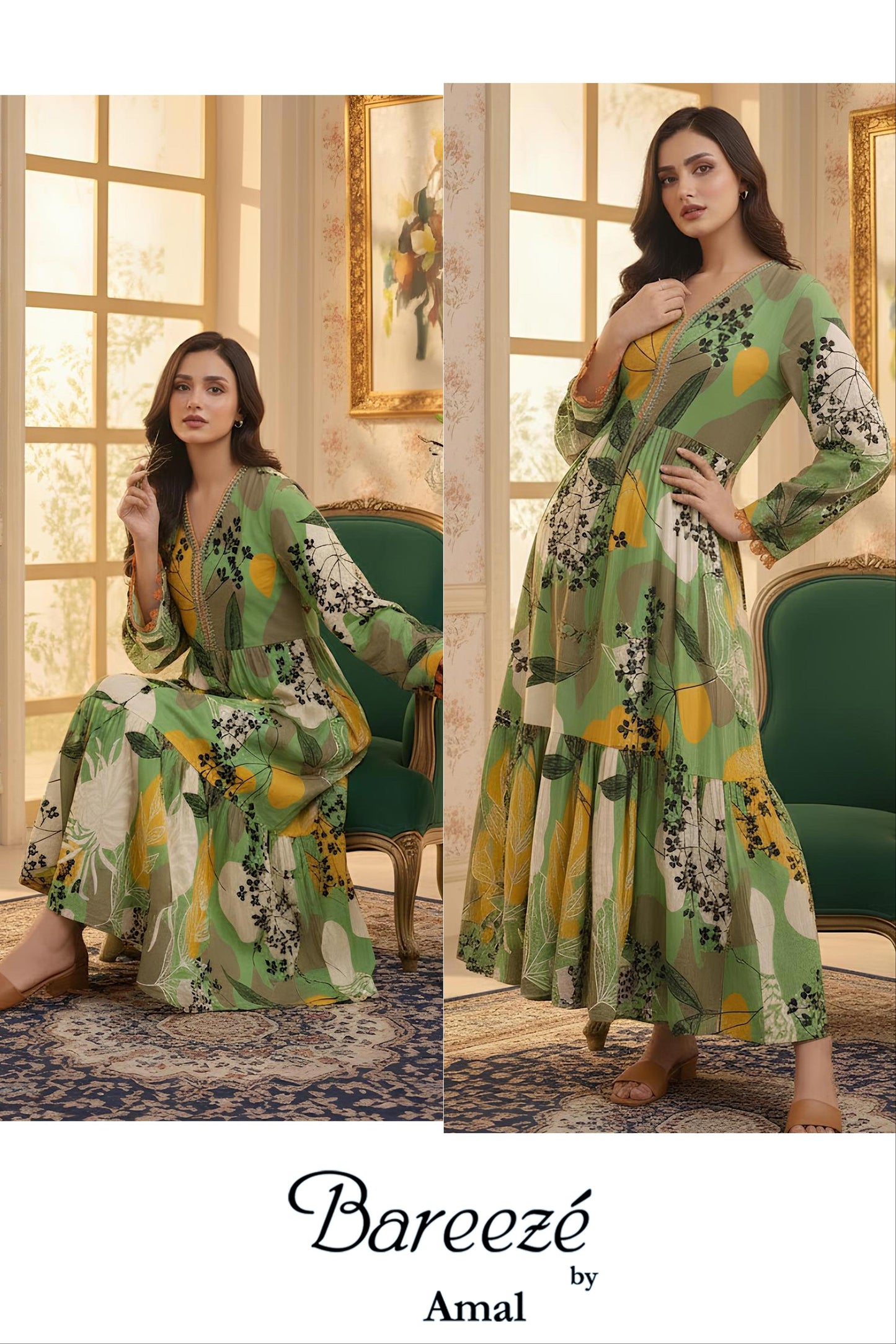 Bareeze 2PC All Over Prints 05