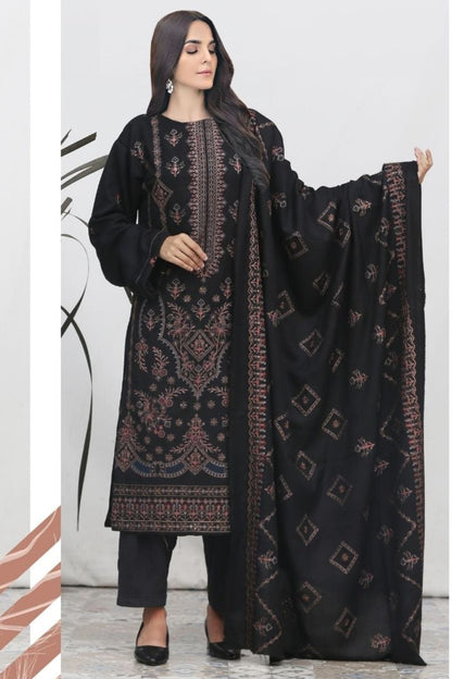 Chamki Preimum Wool Embroidered 3 Piece #6