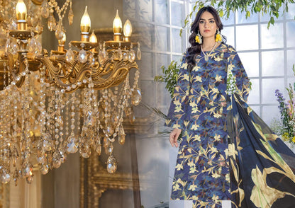 Saffron Viscose Full Print All over #6