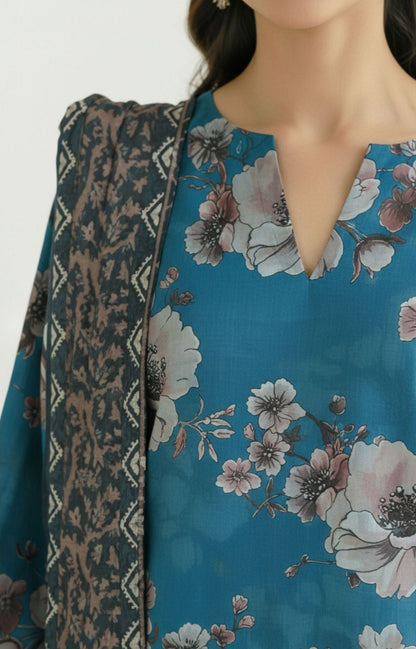 Orang Printed Premium Lawn 3 Piece 06