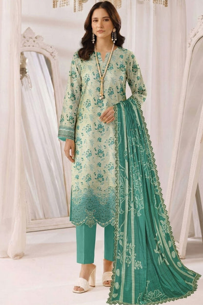 Uroosh Embroidered Premium Lawn 3 Piece 04