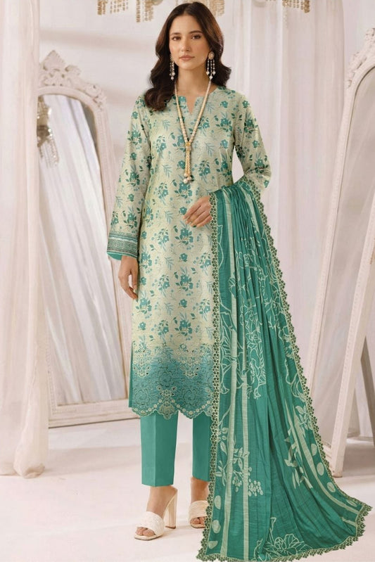 Uroosh Embroidered Premium Lawn 3 Piece 04