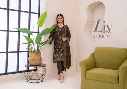 Hadia Viscose Embroidered Fancy #3