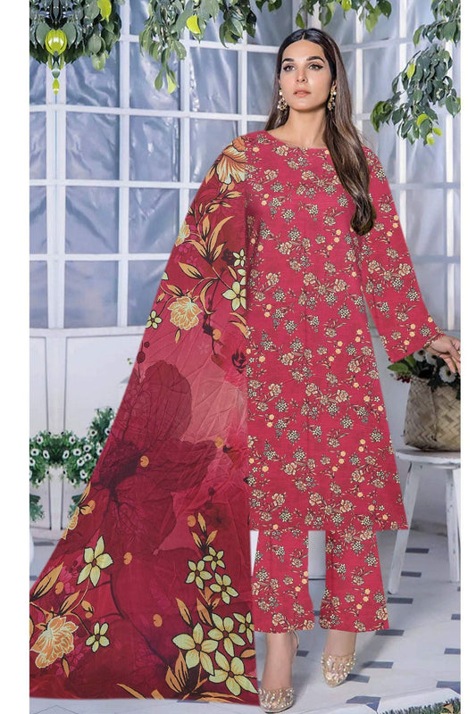 Saffron Viscose Full Print All over #7