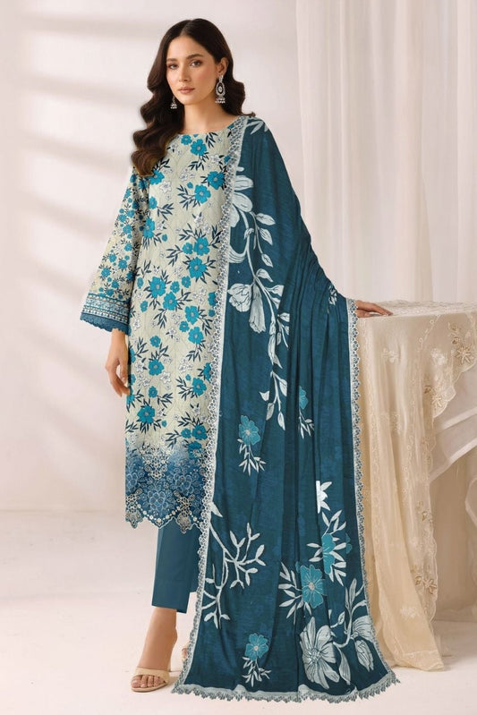 Uroosh Embroidered Premium Lawn 3 Piece 06