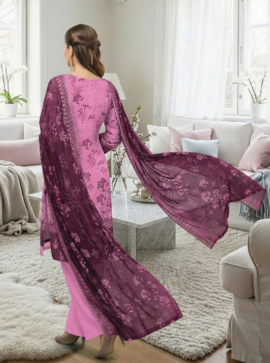 Hooria Embroidered Premium Lawn 3 Piece 07