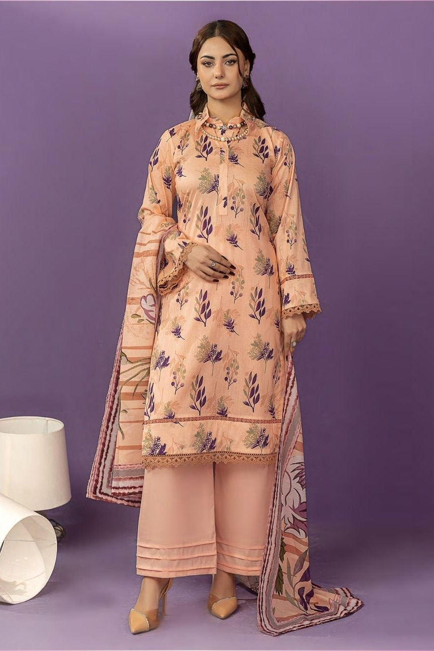 Coco Printed Premium Lawn 3 Piece 07