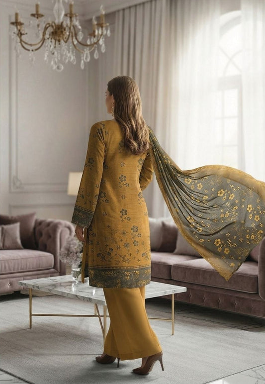 Hooria Embroidered Premium Lawn 3 Piece 08