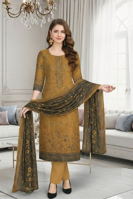 Hooria Embroidered Premium Lawn 3 Piece 08