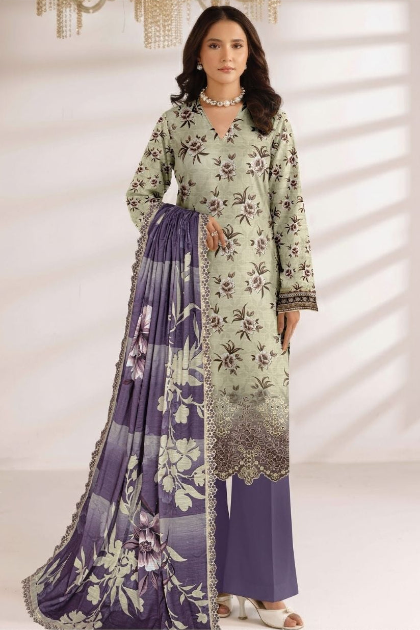 Uroosh Embroidered Premium Lawn 3 Piece 08