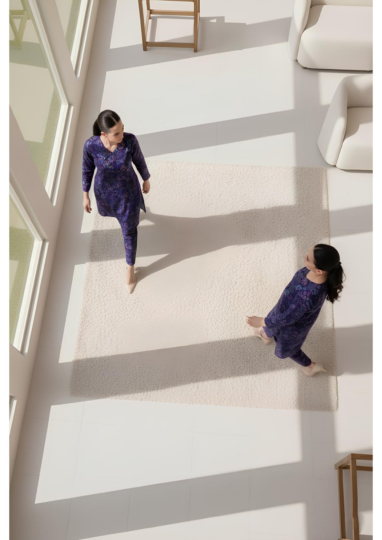 Breeze Premium High Quality Lawn 2 Piece Shirt & Trouser D#202 - Waheed Javaid Collections