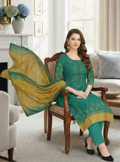 Hooria Embroidered Premium Lawn 3 Piece 10