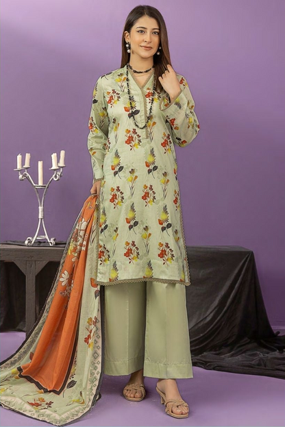 Coco Printed Premium Lawn 3 Piece 01