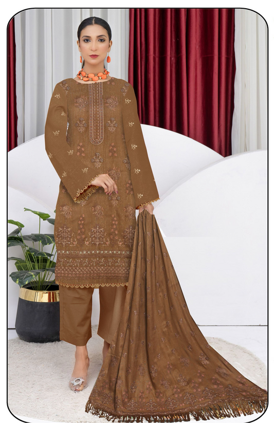 Noorain Vol-12 Orignal Peach Leather D#04