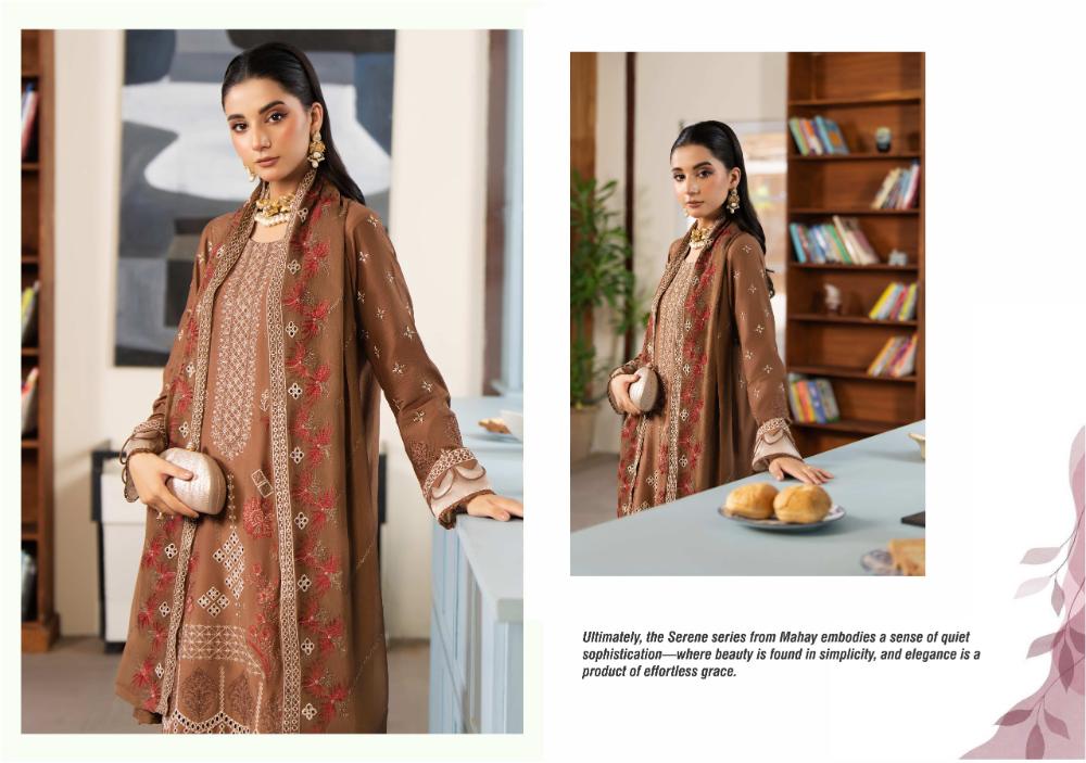 SERENE Viscose Mahay 03 - Waheed Javaid Collections