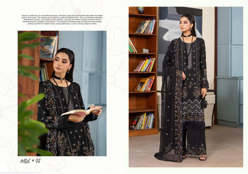 SERENE Viscose Mahay 05 - Waheed Javaid Collections