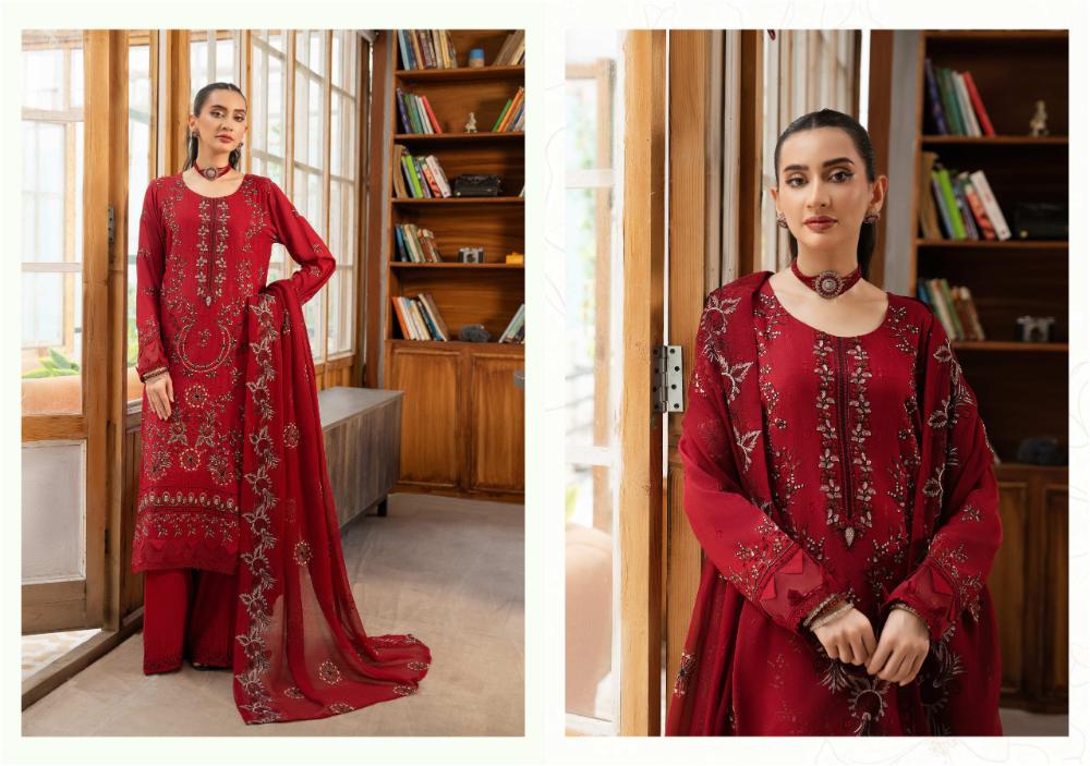 SERENE Viscose Mahay 01 - Waheed Javaid Collections