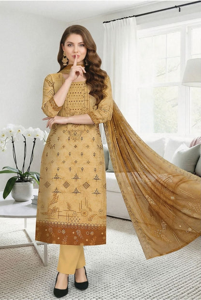 Hooria Embroidered Premium Lawn 3 Piece 02