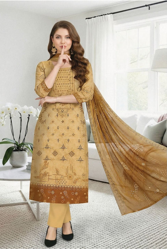 Hooria Embroidered Premium Lawn 3 Piece 02