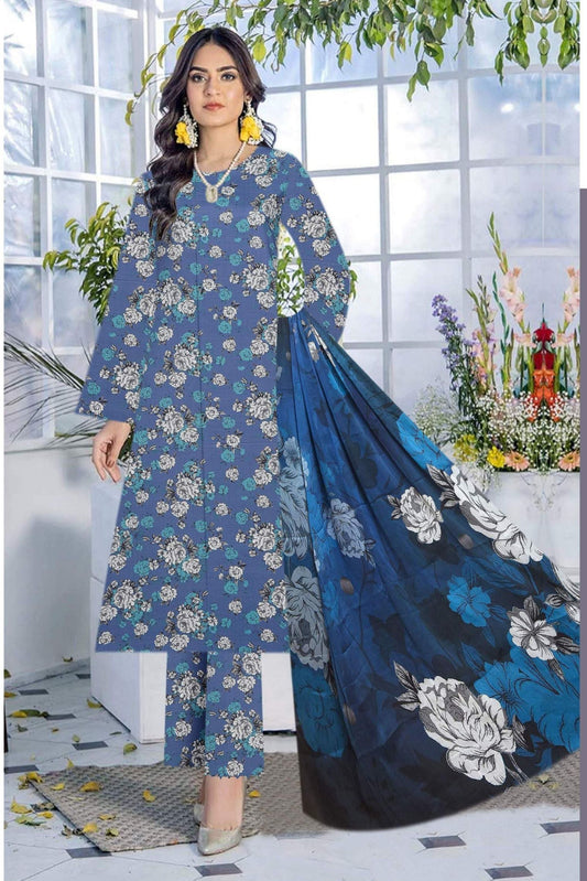 Saffron Viscose Full Print All over #3