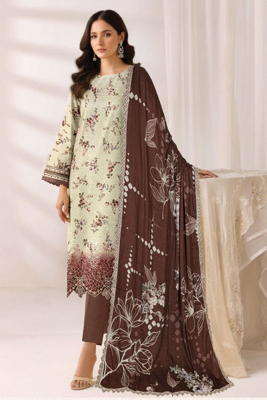 Uroosh Embroidered Premium Lawn 3 Piece 02