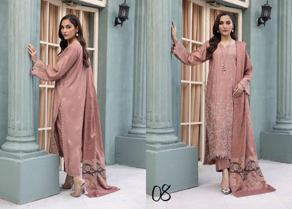 ESSENTIAL Viscose Jacquard Mahay 08 - Waheed Javaid Collections